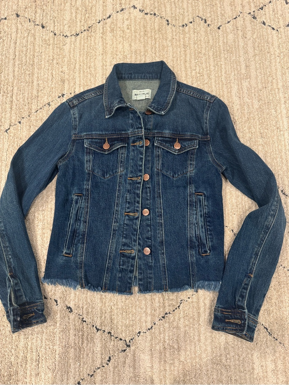XS denim jacket